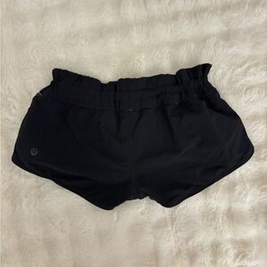 Lululemon reversible black hotty hots surf athletic shorts